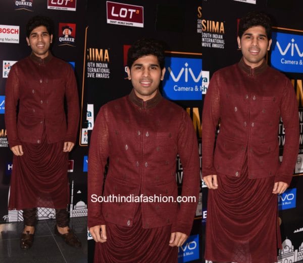 Allu Sirish in Shantanu & Nikhil at SIIMA Awards 2017