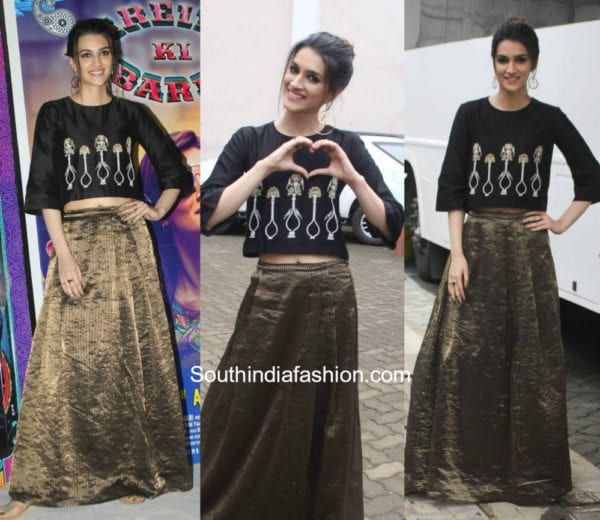 Kriti Sanon in Aekatri for Bareilly Ki Barfi Promotions