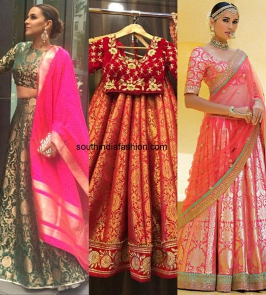 A Trousseau Must Have: Elegant Banarasi Lehengas