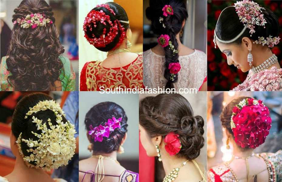 Simple Indian Bridal Hairstyle Tutorial | Easy Bun Hairstyles | South  Indian wedding guest hairstyle