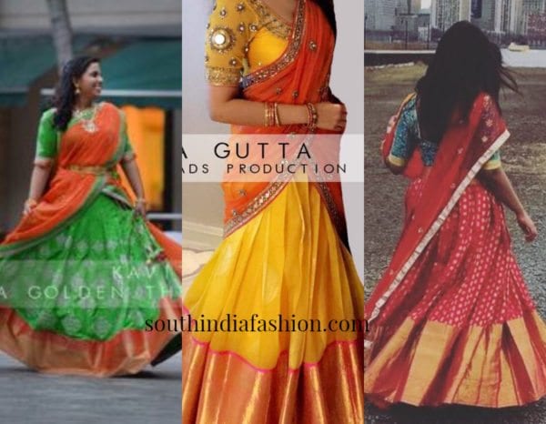 Half Sarees From Kavitha Gutta