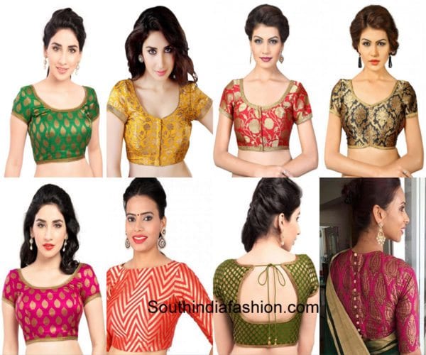 brocade-saree-blouse