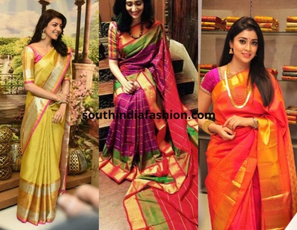 Simple Kanjeevaram Sarees