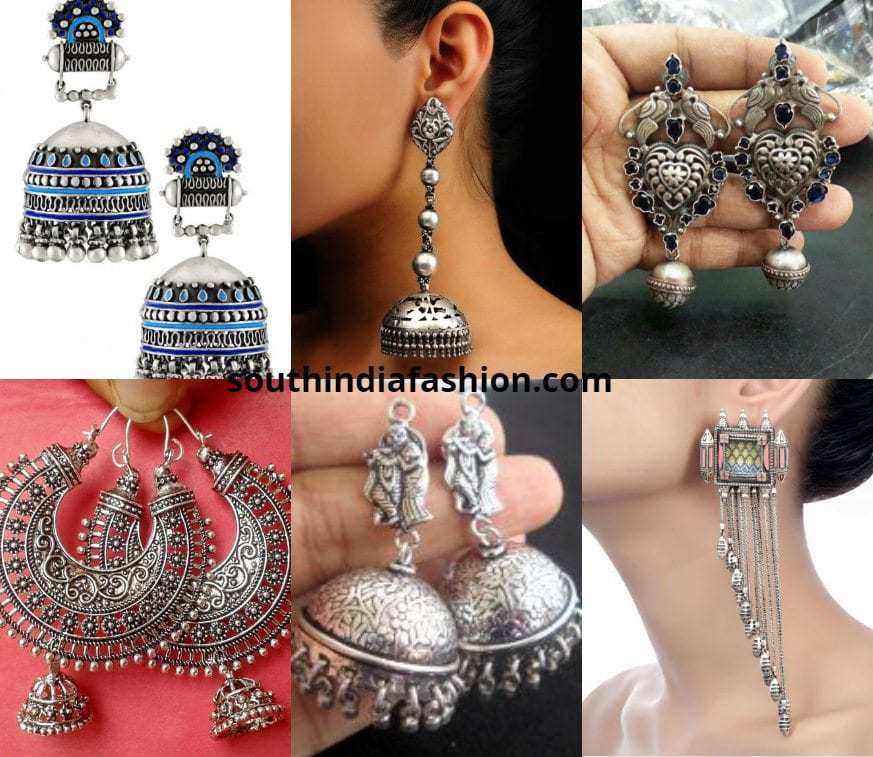 Korean fashion simple and popular long tassel Rhinestone curved Earrin –  urban-trend.co.in