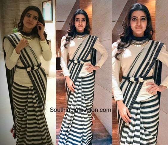 15 awesome blouses of Samantha