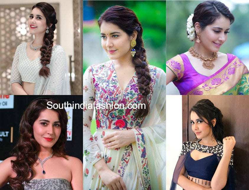 Raashi Khanna hairstyles