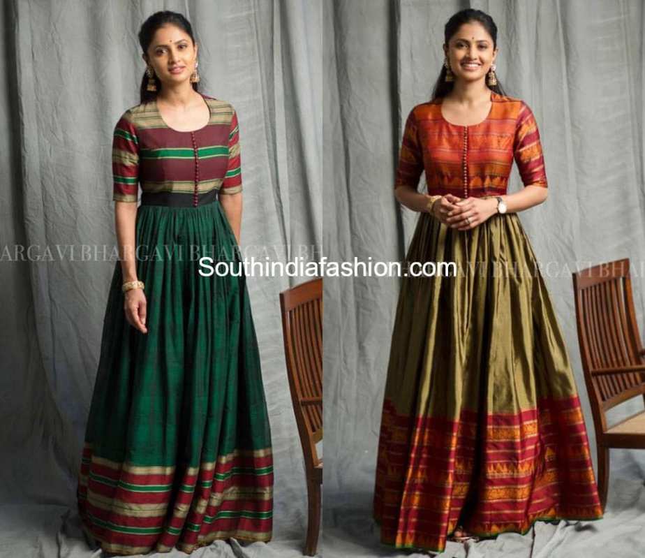 long frock design traditional