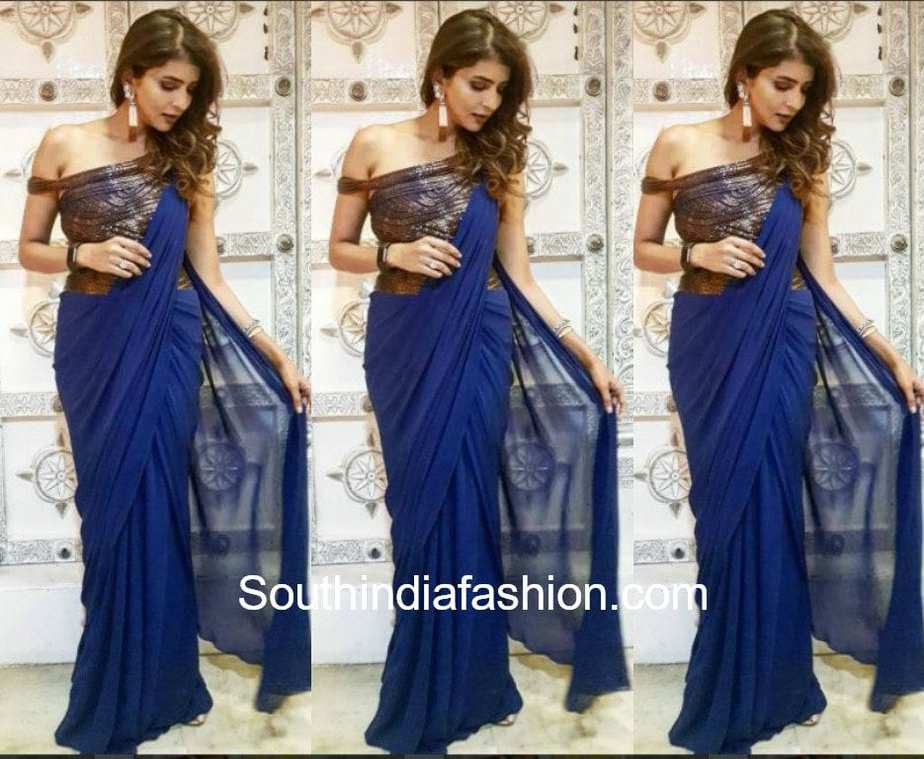 lakshmi manchu gaurav gupta saree diwali 2017