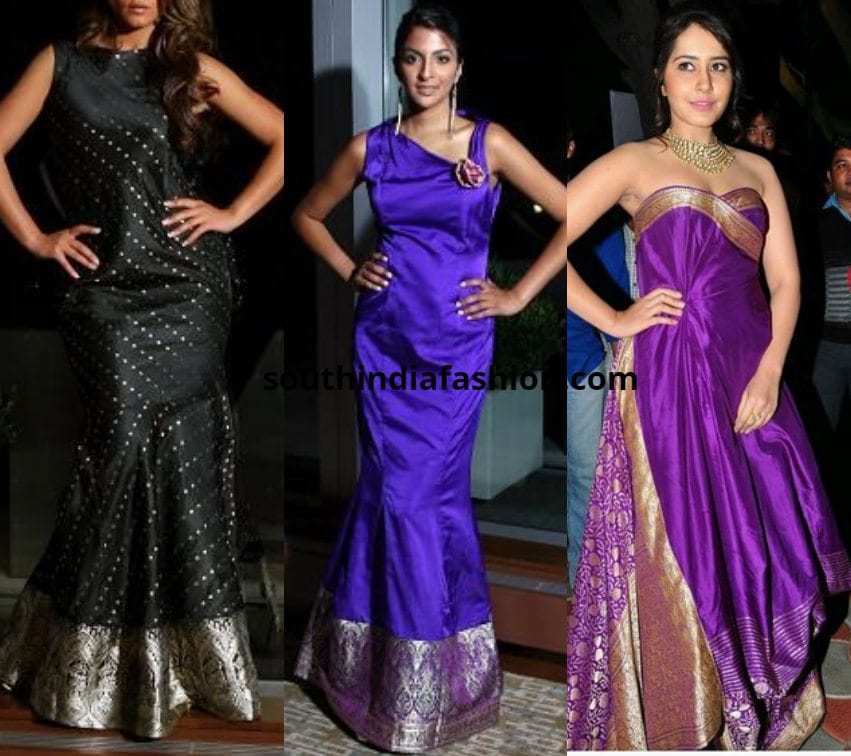 Saree Dresses- A Trend That You Have To Be A Part Of