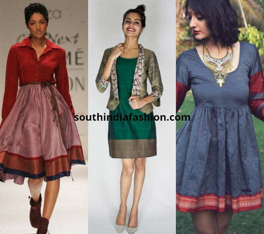 9 Ideas to Make Dresses From Old Sarees - DIY Dress-Up