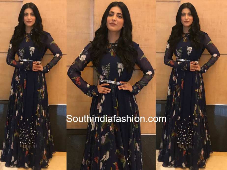 shruti haasan dress