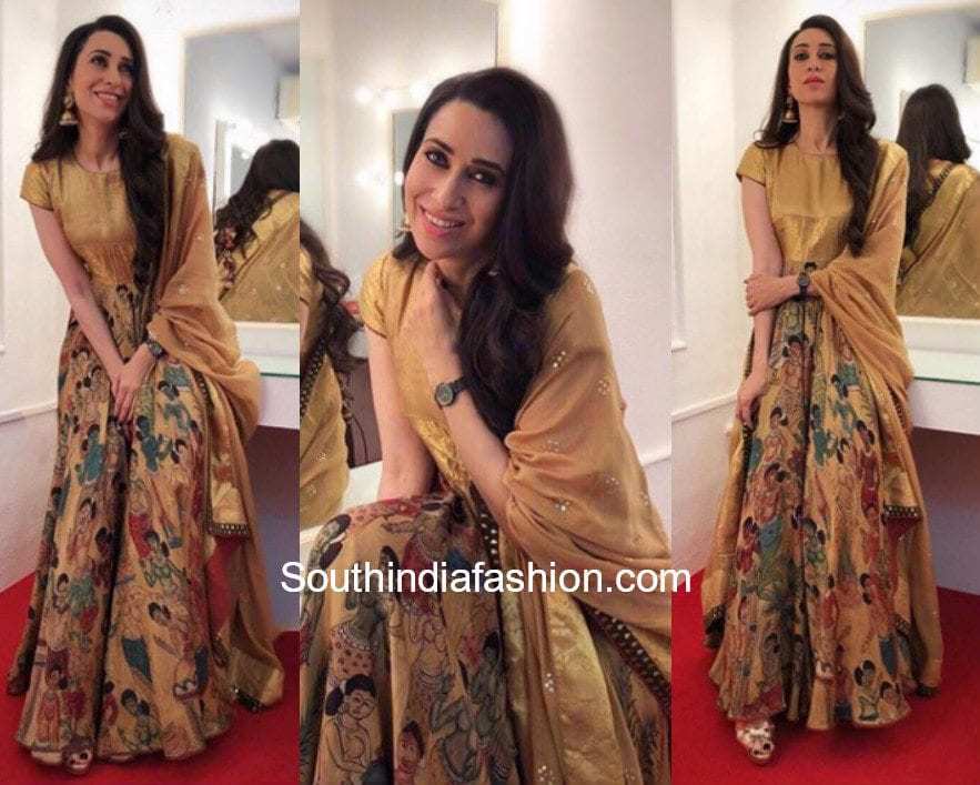 Karishma Kapoor in Gaurang Shah at a wedding