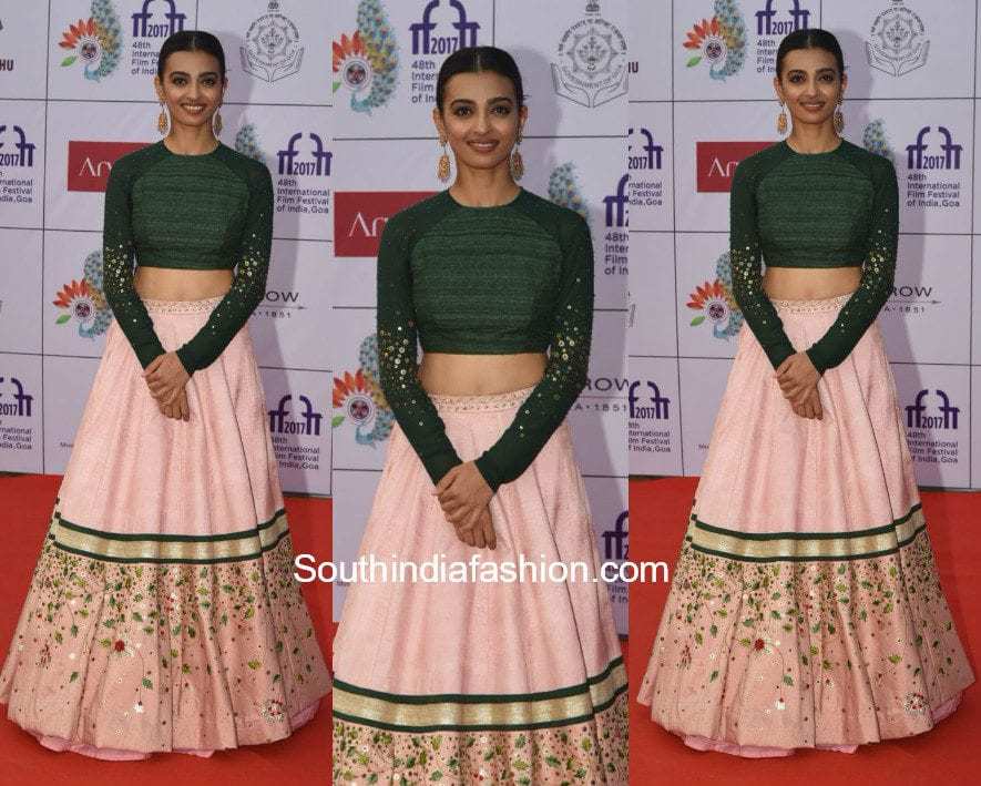 Radhika Apte's ethnic look at IFFI Opening Ceremony 2017 Goa