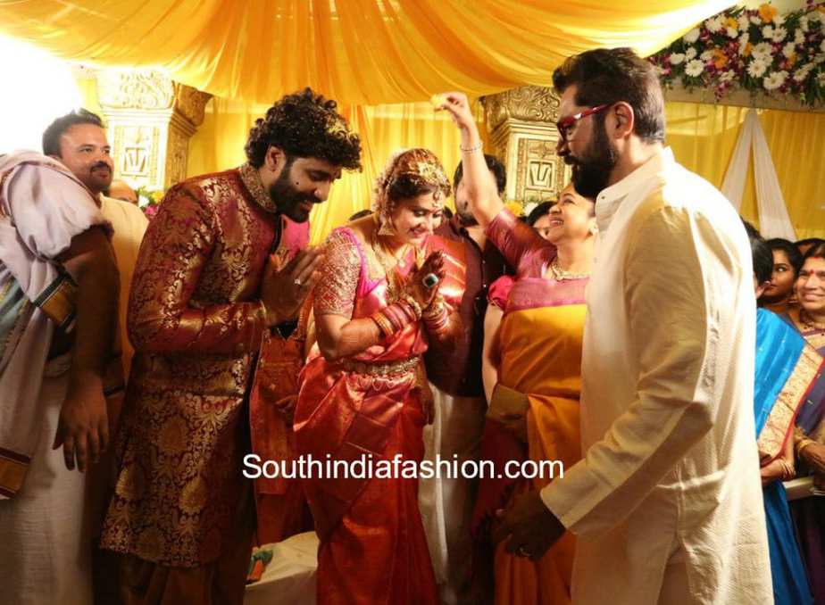 actress namitha and veer marriage photos