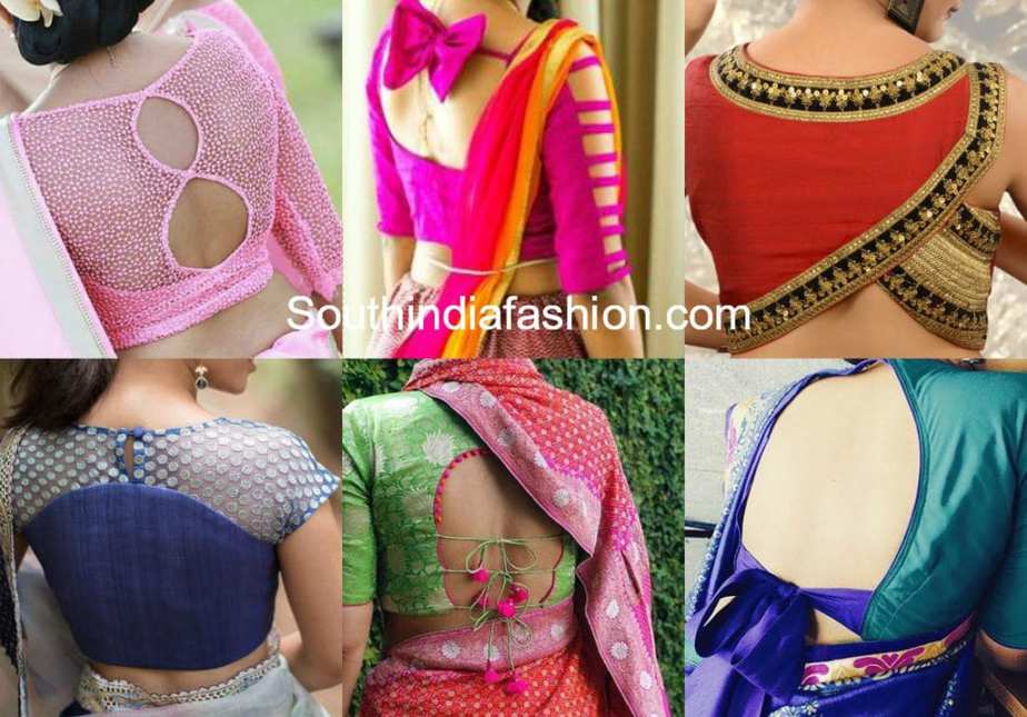 Latest Blouse Designs For Designer Sarees – South India Fashion