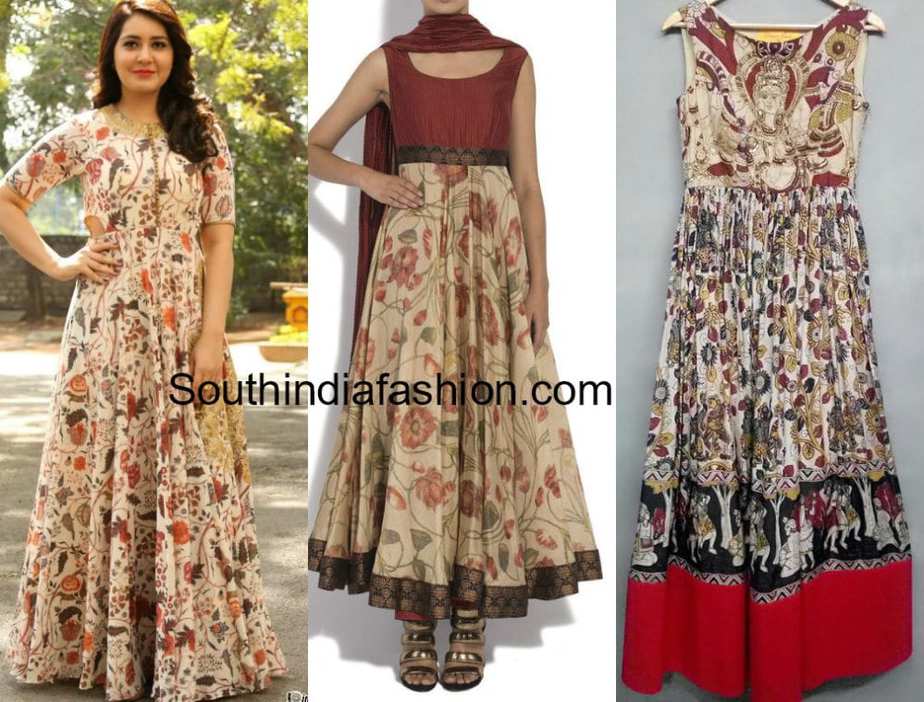 anarkali floral design