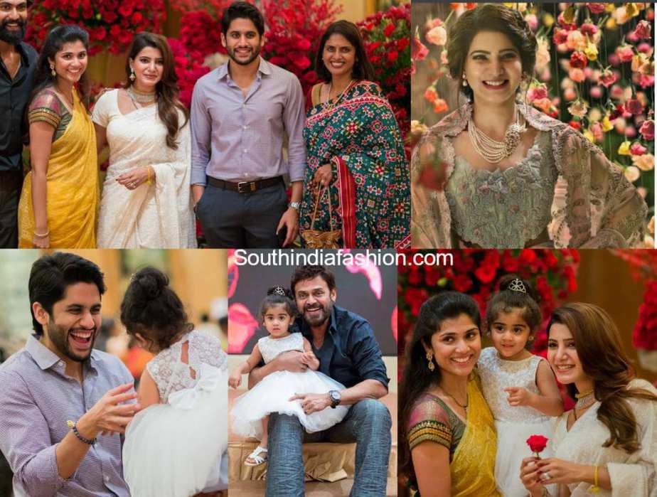 samantha akkineni and naga chaitanya wedding reception and after party photos