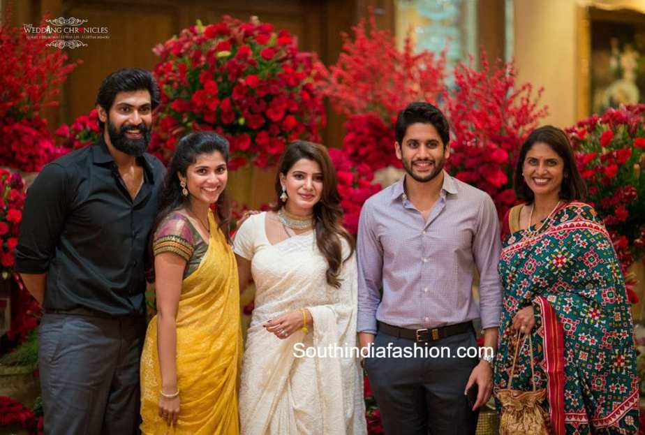 samantha akkineni and naga chaitanya wedding reception and after party photos