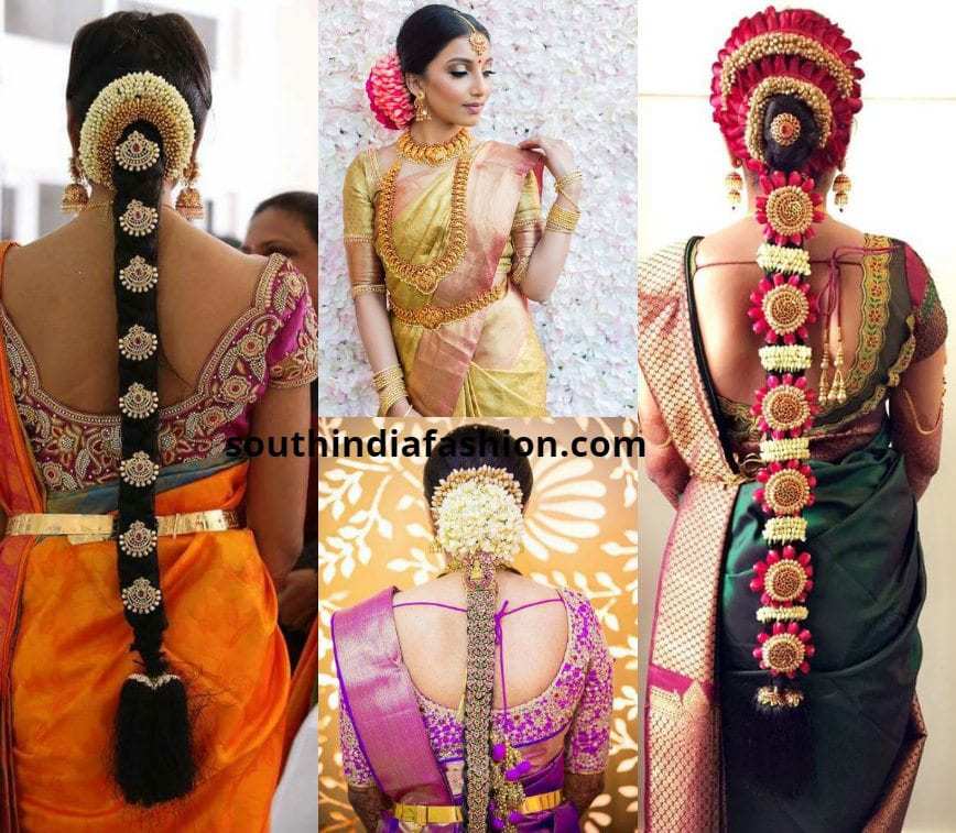 32 Magnificent South Indian Bridal Hairstyles - ShaadiWish