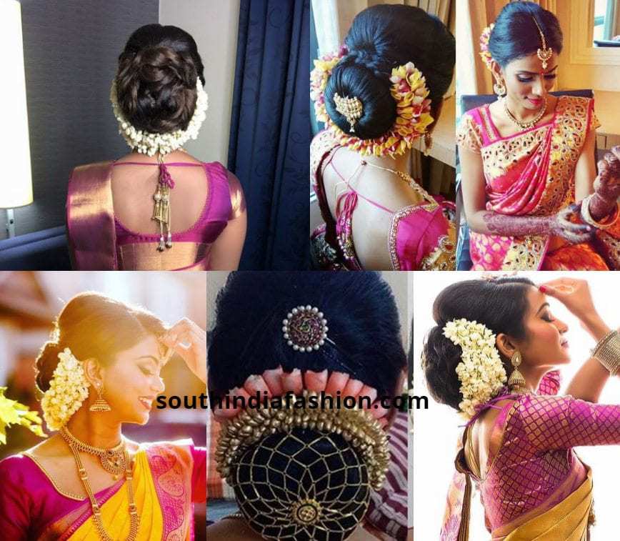 10 Popular and Traditional Hindu Bridal Hairstyles  Styles At Life