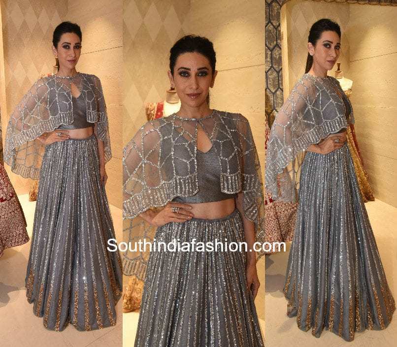 Karishma Kapoor in Neerus India for the new store opening