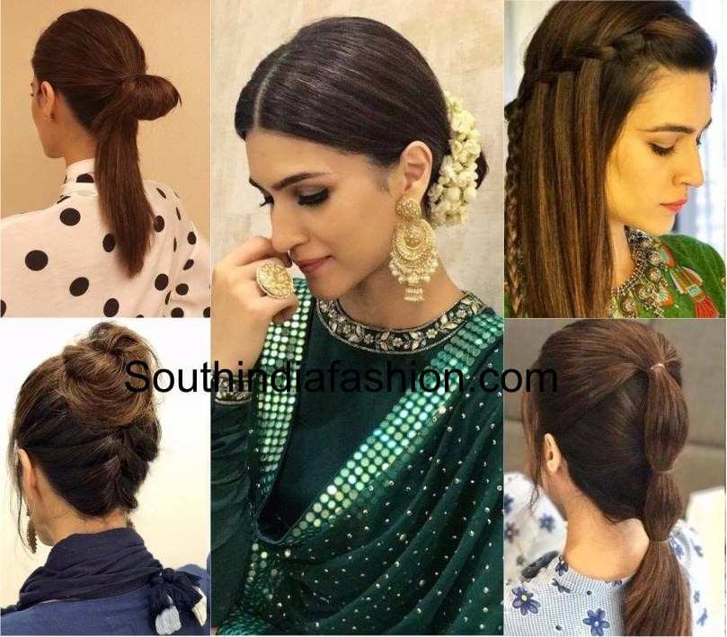 Kriti in different hairstyles