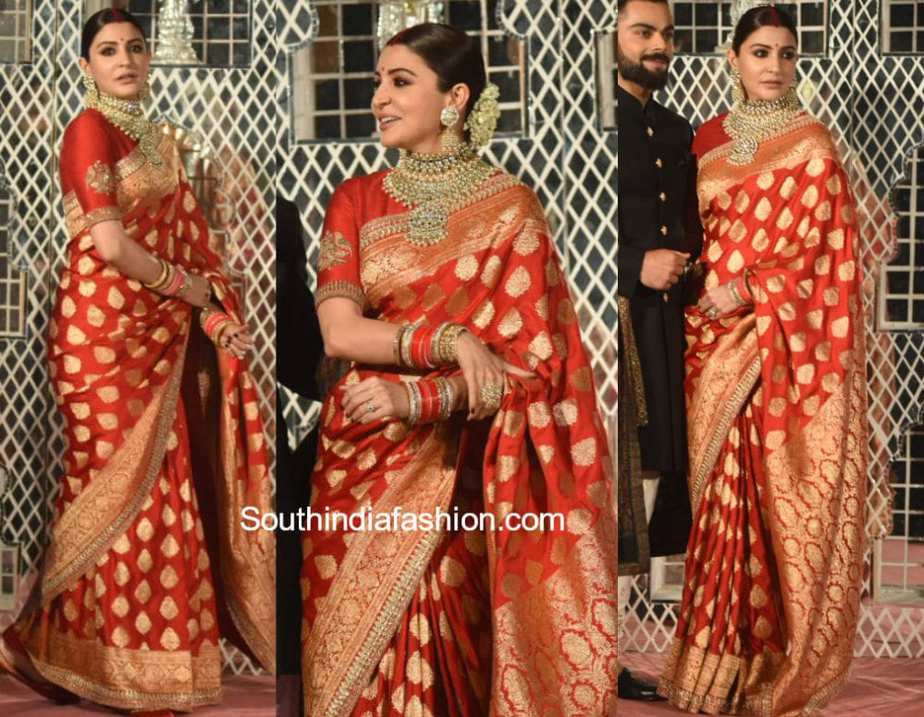 Anushka Sharma Virat Kohli s Wedding Reception South Anushka Sharma Virat Kohli s Wedding Reception South