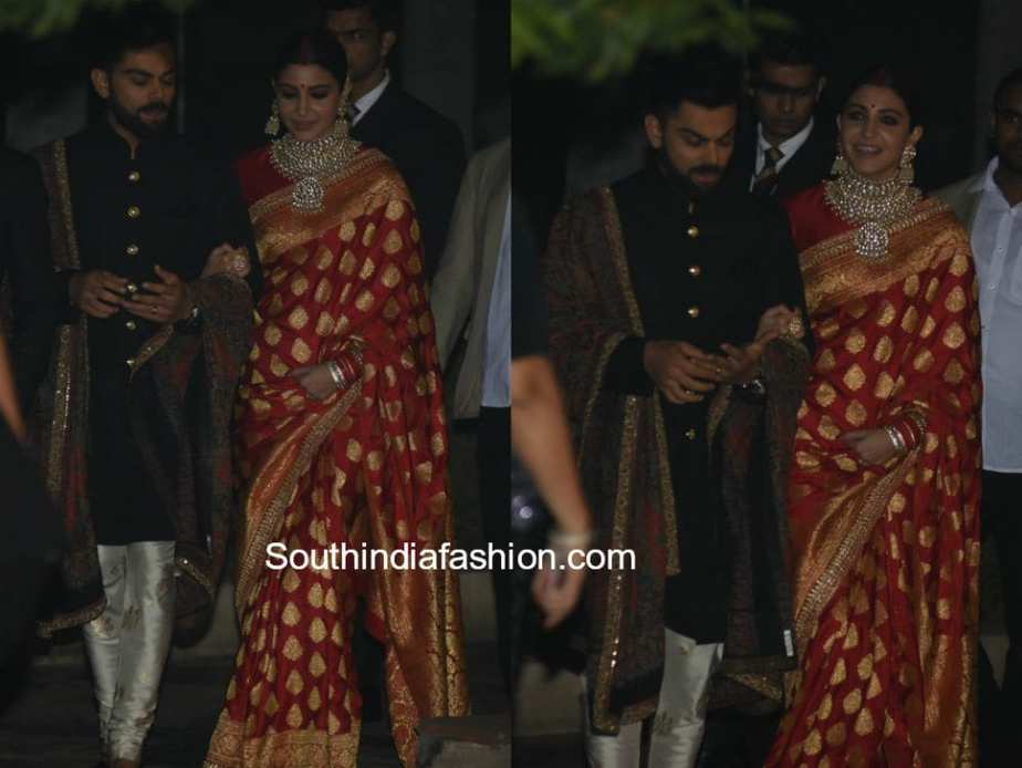 anushka virat wedding reception photos