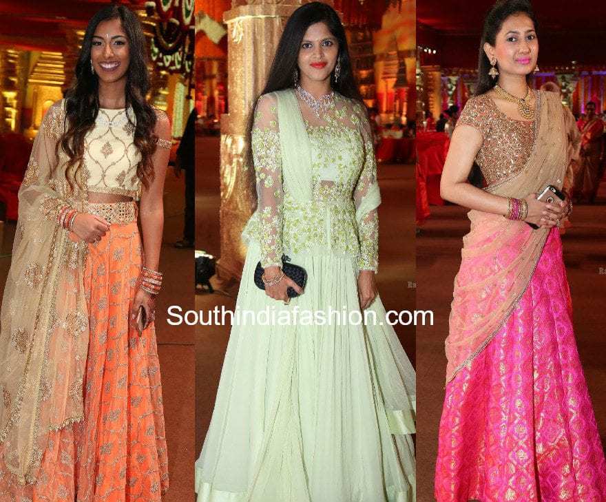 wedding guests outfits at hasini and anuj wedding