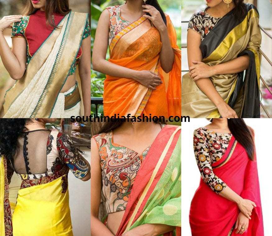 Top 5 Saree Choices With Kalamkari Blouses