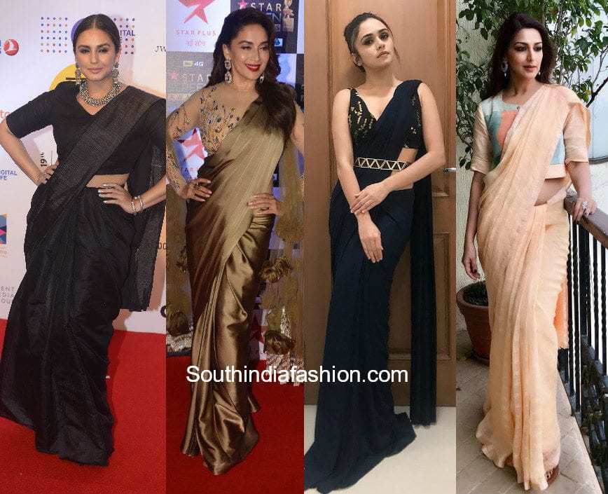 Plain Sarees Trend Featured