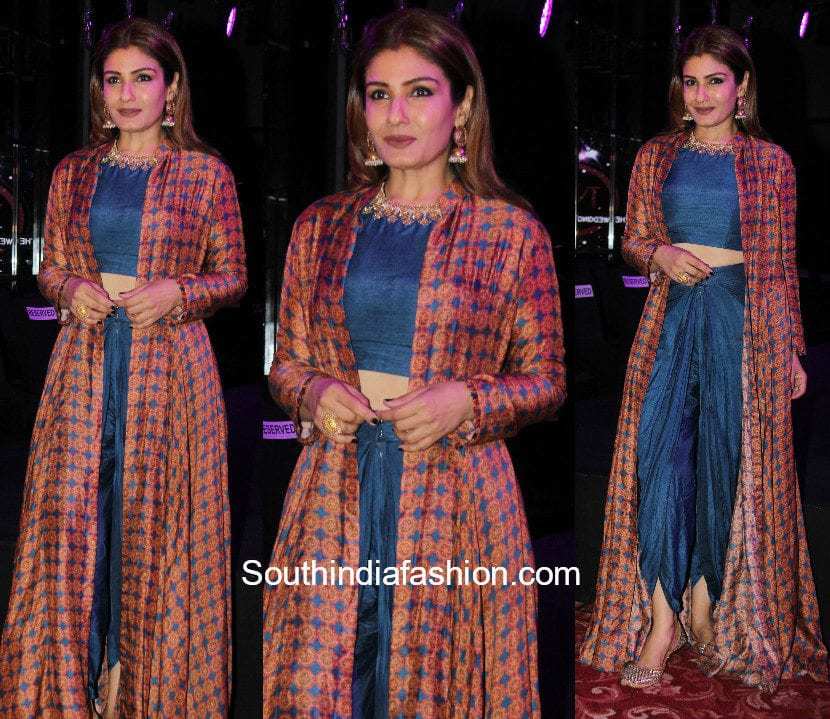 Raveena Tandon in Anoli Shah at The Wedding Junction event 1