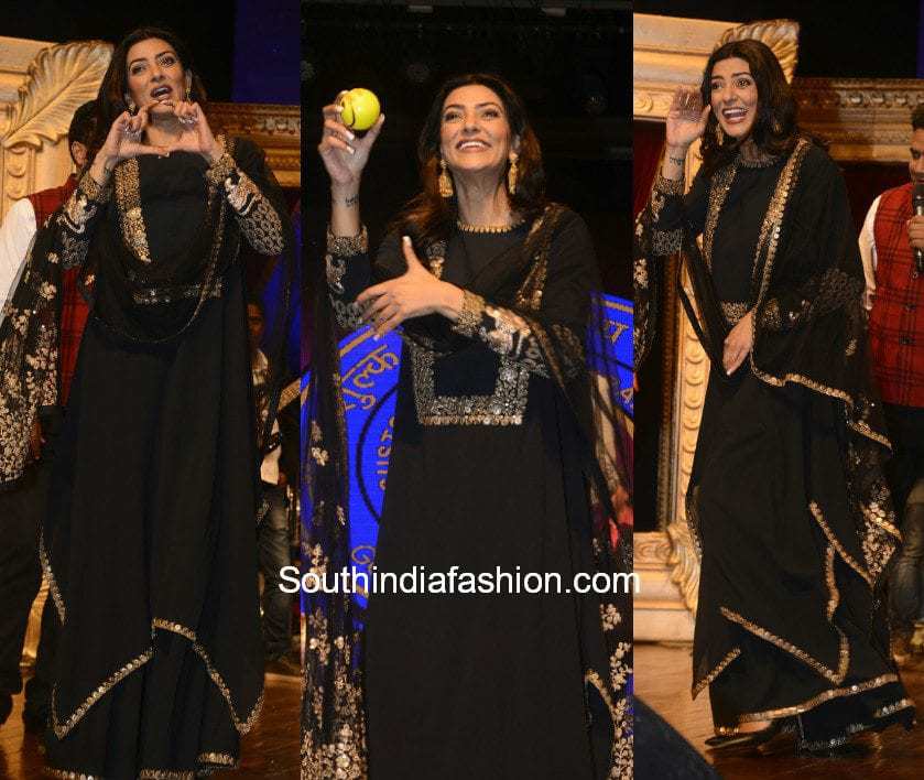 Sushmita Sen in Sabyasachi at International Customs Day Celebration Sushmita Sen in Sabyasachi at International Customs Day Celebration