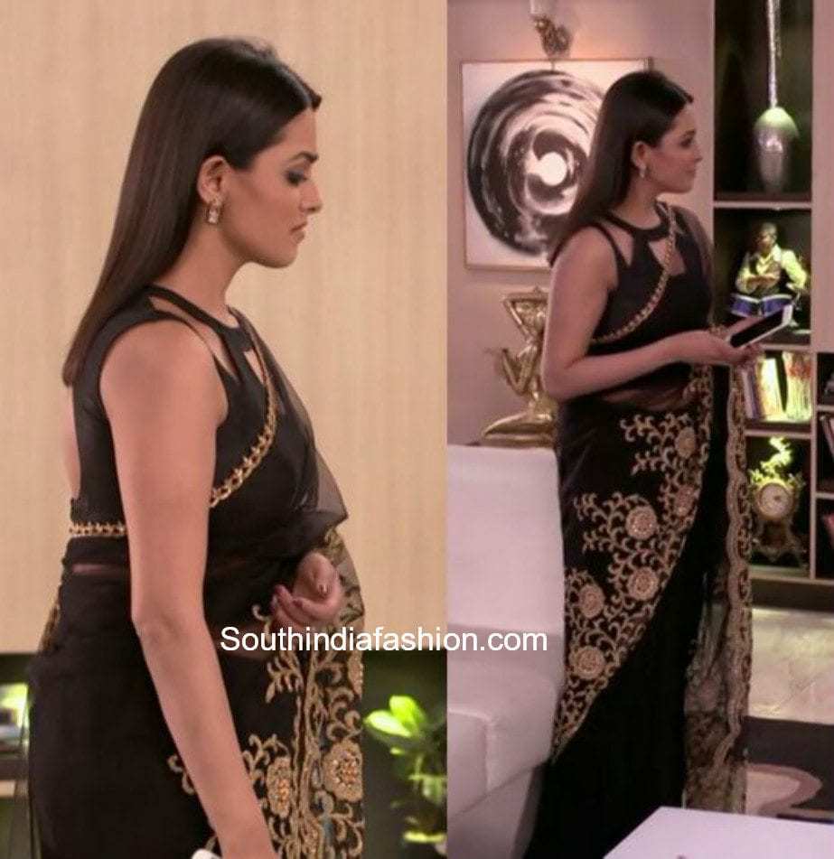 Shagun saree jacket shop design 2019