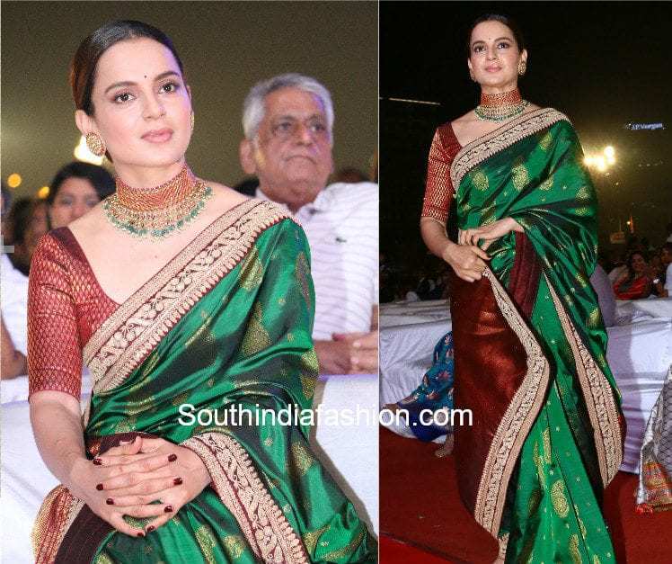 Blouse Designs For Silk Sarees