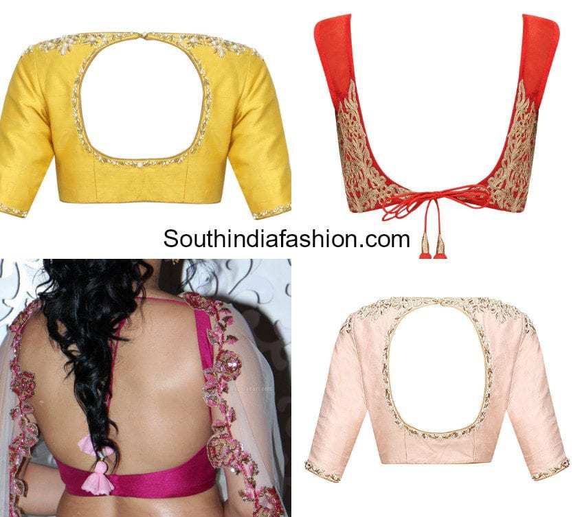 Simple Blouse Designs Photos New Model