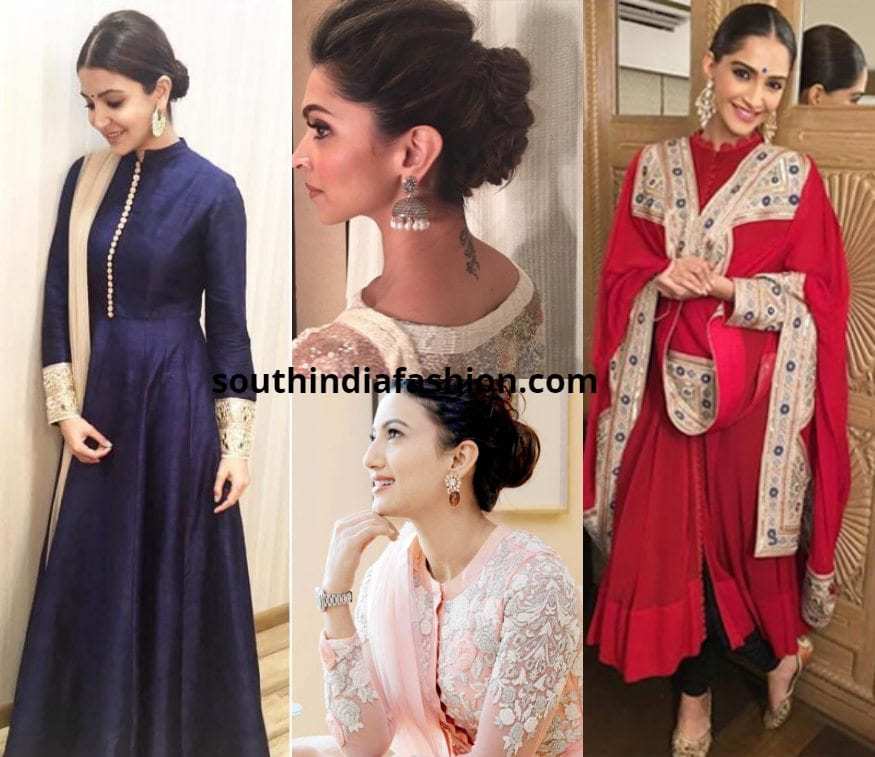 7 Hairdos That Can Work Wonders with Your Anarkali Suits  MISSPRINT