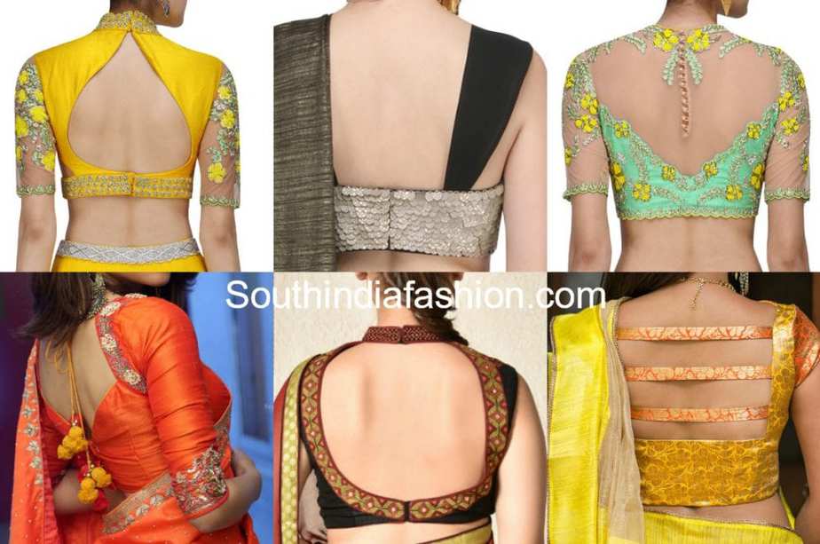 100+ Blouse Designs - Best Stunning Latest Saree Blouse Neck Designs