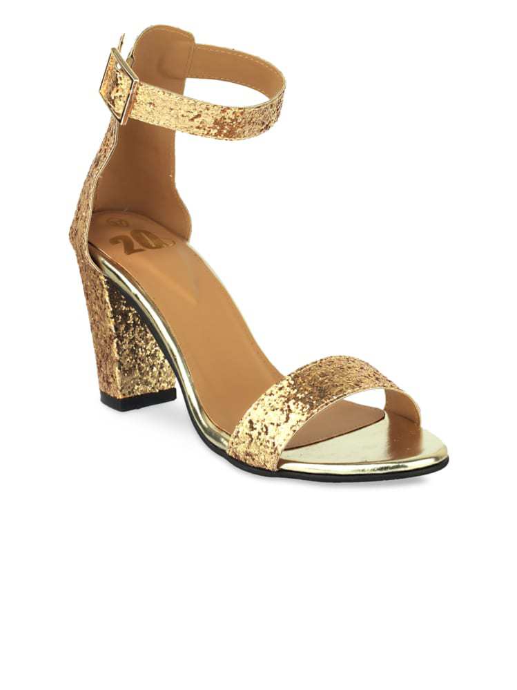 Sandals - Gold-coloured - Ladies | H&M IN