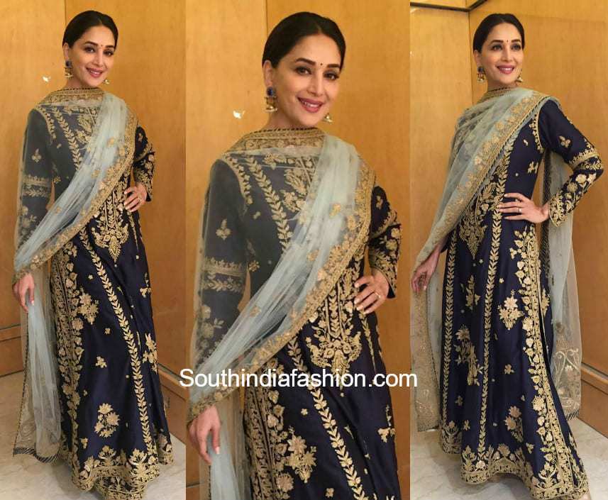Madhuri Dixit in Rimple and Harpreet Narula for an event