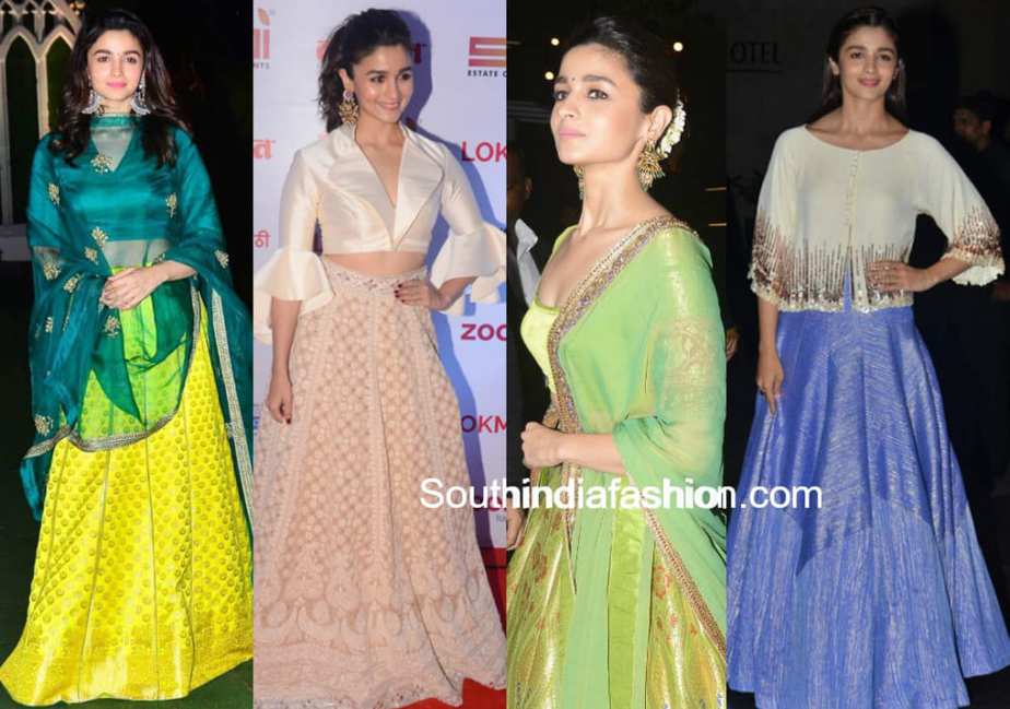 alia bhatt in yellow lehenga