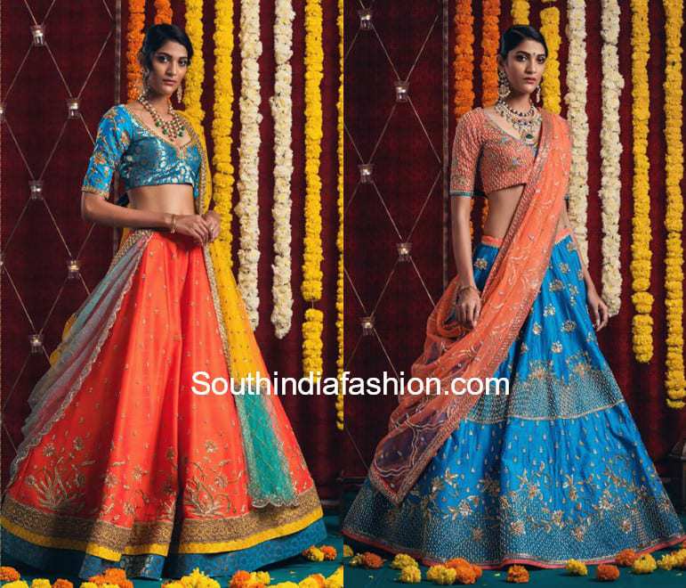 issa studio designer lehengas