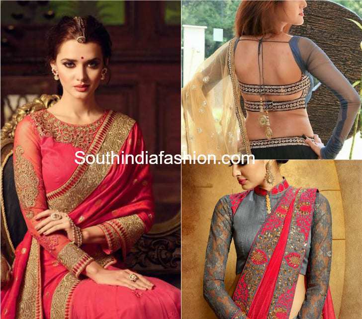 Net ka blouse ka design hot sale