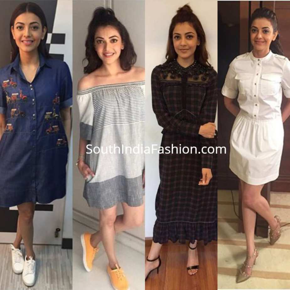 kajal-aggarwal-movie-promotions-outfits