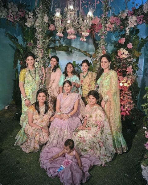 bridesmaids in anushree reddy