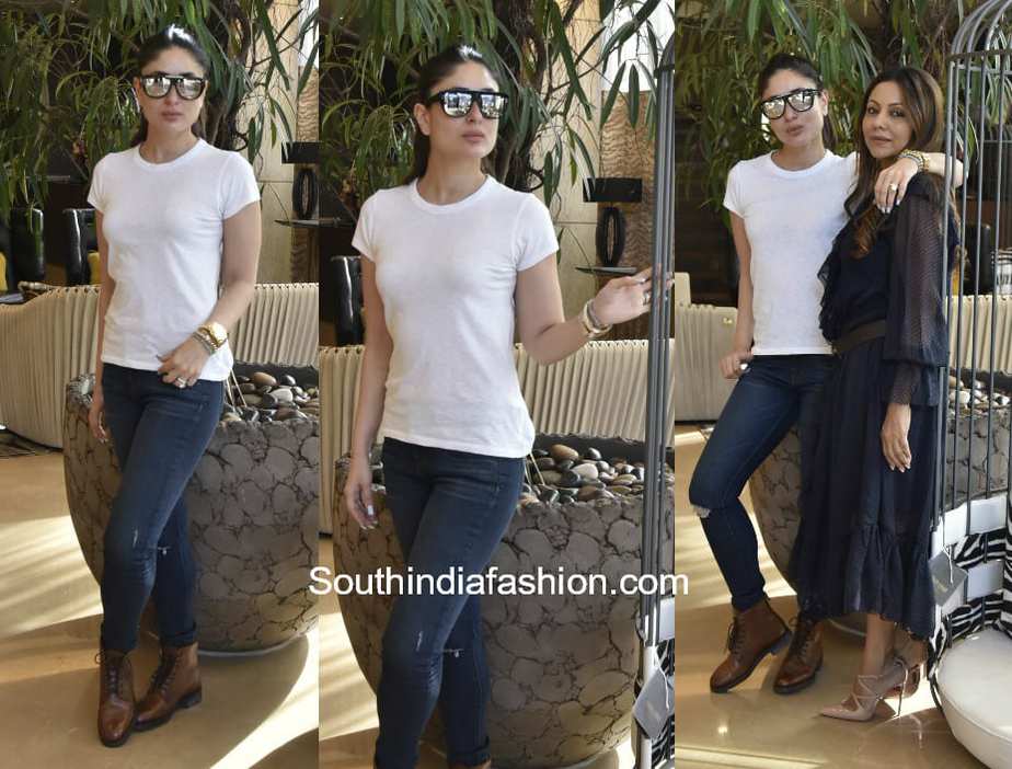 Kareena Kapoor at Gauri Khan's store