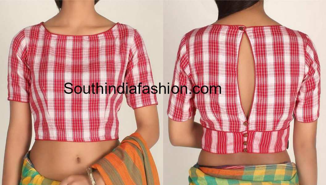 Fish Cut Blouse Hands Images