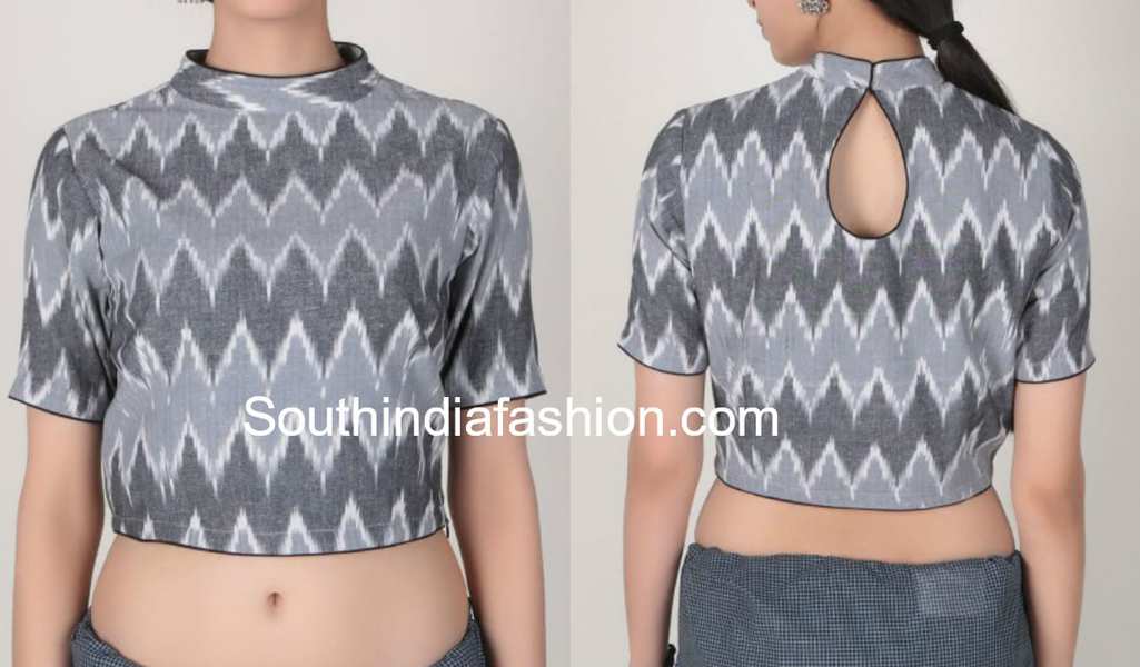 Fish Cut Blouse Hands Images