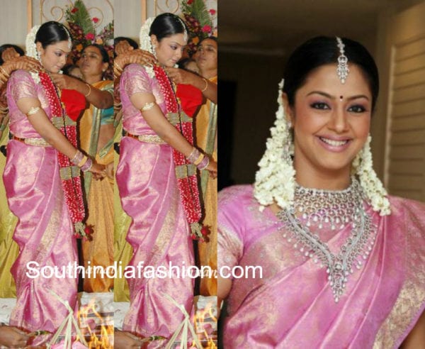 jyothika wedding saree