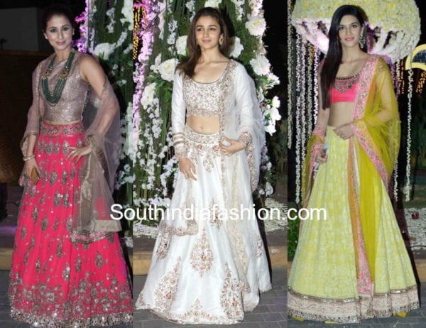 sangeet dresses